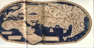 Henricus Martellus Gemrnus világtérképe 1489-ből Henricus Martellus Gemrnus világtérképe 1489-ből
