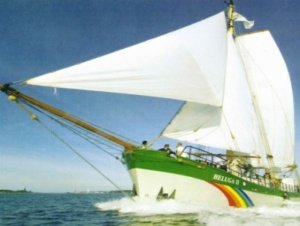 A Greenpeace Beluga II. hajója