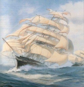 A leghíresebb klipper a Cutty Stark A leghíresebb klipper a Cutty Stark
